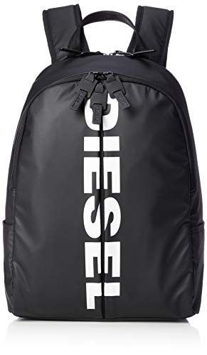 Diesel BOLD BACK II, Mochila para Hombre, Negro (Black), 10x44x30 centimeters (W x H x L)