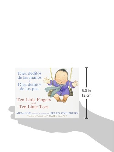 Diez Deditos de Las Manos Y Diez Deditos de Los Pies / Ten Little Fingers and Ten Little Toes Bilingual Board Book