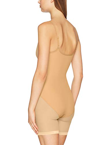 DKNY Intimates Modern Lights-Mesh Litewe Body, Beige (Skinny Dip B7w), (Talla del Fabricante: X-Large) para Mujer