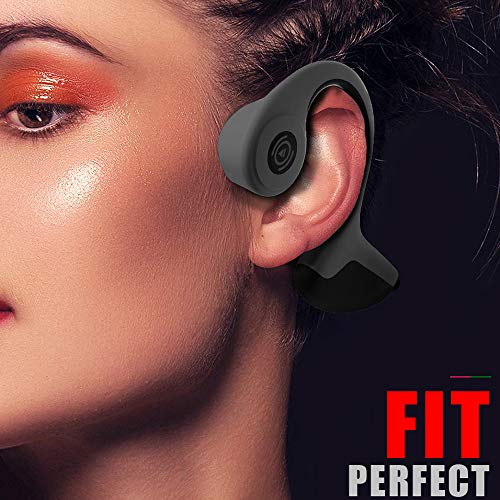 Docooler S.Wear Z8 Auriculares de conducción ósea Auricular inalámbrico BT 5.0 Deportes al Aire Libre Auriculares estéreo AK1050D Manos Libres con micrófono