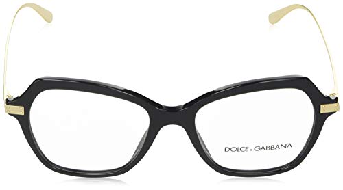 Dolce & Gabbana 0DG3311 Monturas de gafas, Black, 51 para Mujer