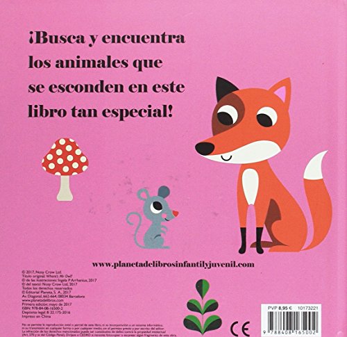 ¿Dónde está el señor Buho?: Solapas de tela y un espejo (Libros con texturas)