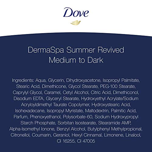 Dove Derma Spa Summer Media Resucitado a Dark Skin Body Lotion 200 ml