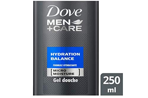 Dove Men + Care Gel Douche Homme Hydratant Pour le Corps et le Visage (Lot de 6 x 250ml)