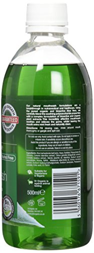 Dr. Organic Enjuague Bucal Aloe Vera Organico 500 ml