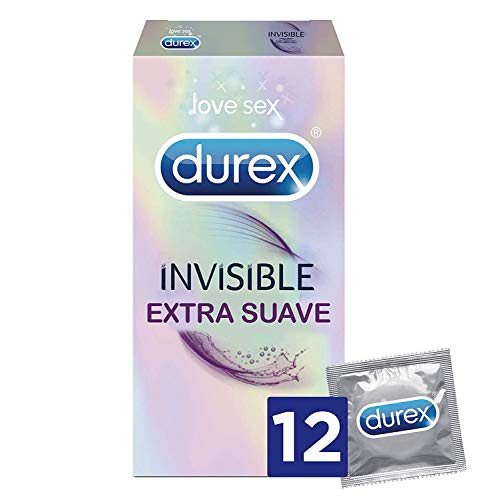 Durex Preservativos Invisible Extra Fino Extra Sensitivo - 12 condones