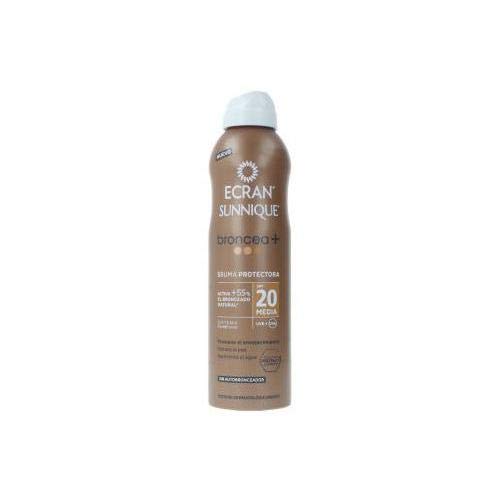 Ecran Sunnique - Bruma Protectora Broncea+, Sin Autobronceador, con SPF20 - 250 ml