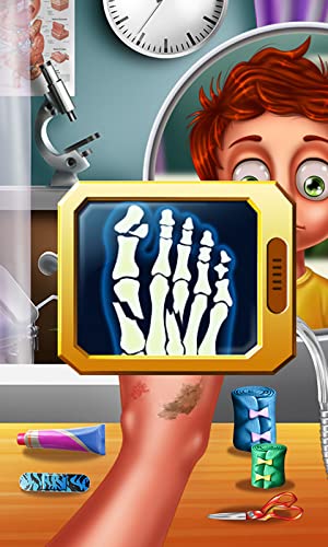 El médico del pie : ¡pretender ser el mejor médico ! Juego educativo para niños - Juego GRATIS