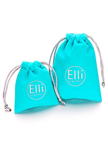 Elli (ELJW5) pendientes Mujer chapado en oro