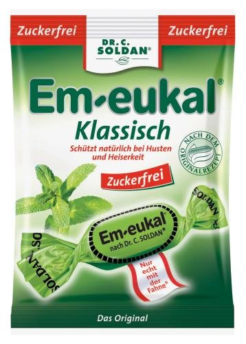 Em-eukal cough sweet classic sin azúcar 5 pack (5 x 75 g)