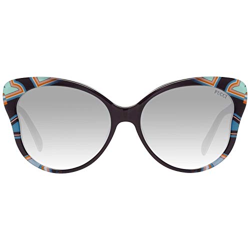 Emilio Pucci EP0062 05B 57 Gafas de sol, Negro (Nero), Unisex Adulto