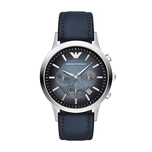 Emporio Armani Reloj Cronógrafo para Hombre de Cuarzo con Correa en Piel AR2473