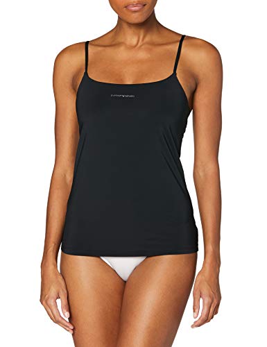 Emporio Armani Underwear Tank/Camis Camiseta, Nero, XS para Mujer