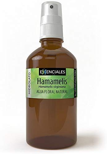 Essenciales - Hidrolato de Agua Floral de Hamamelis, 100% Pura y Natural, 200 ml | Hidrolato Hamamelis Virginiana