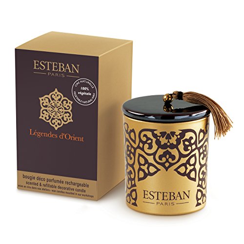 Esteban – Vela perfumada recargable Légende d'Orient