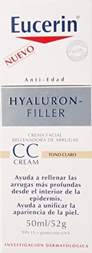 Eucerin Hyaluron-Filler CC Cream Tono Claro - 50 ml