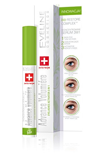 Eveline Cosmetics Advance Volumiere Eyelashes Activator Serum skoncentrowane do rzęs 3w1 10ml