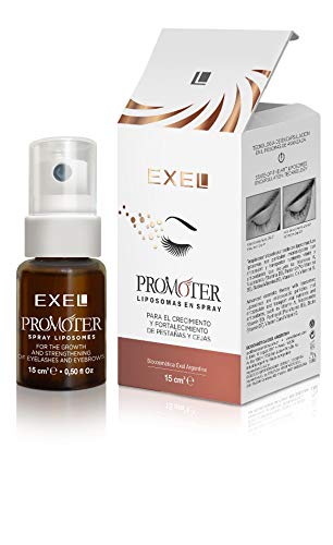 Exel Promoter Fortalecedor De Pestañas Y Cejas, Liposomas En Spray 15Ml 50 g