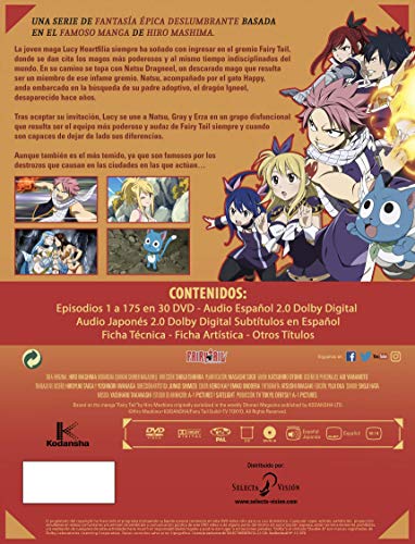 Fairy Tail Serie Television - Episodios 1 A 175 [DVD]