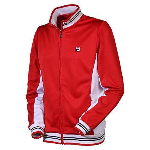 Fila Mujer Chaqueta Jacket Ole, Mujer, Jacket Ole Men, Rojo, Large