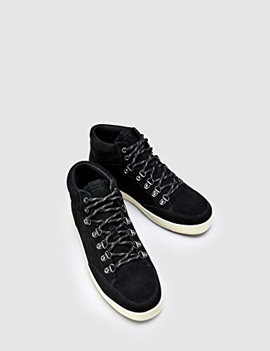 find. Franco Zapatillas Altas, Negro Black, 44 EU