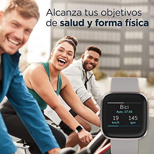 Fitbit Versa 2, el smartwatch que te ayuda a mejorar la salud y la forma física, y que incorpora control por voz, puntuación del sueño y música