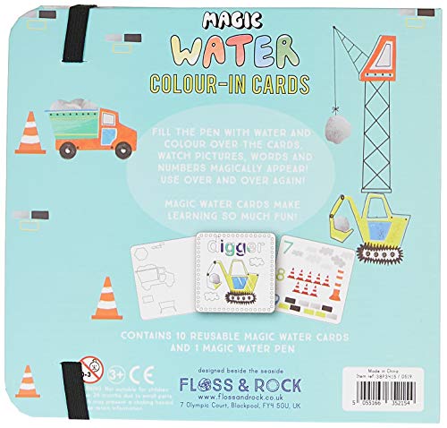 Floss & Rock, Magic Water Cards, Construction (38P3415)