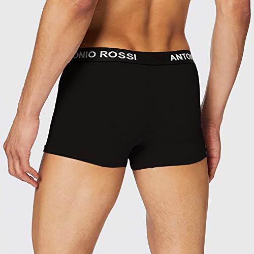 FM London Fitted Boxer, Negro, X-Large (Pack de 12) para Hombre