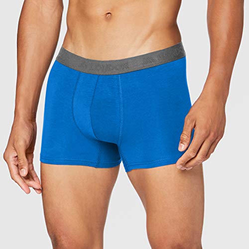 FM London Tagless Bóxer, Multicolor (Assorted), XX-Large (Pack de 5) para Hombre