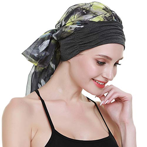 FocusCare Suave Bufanda Mujeres Cabeza de quimioterapia para cáncer hairwrap Funda Dormir Sombreros, turbantes