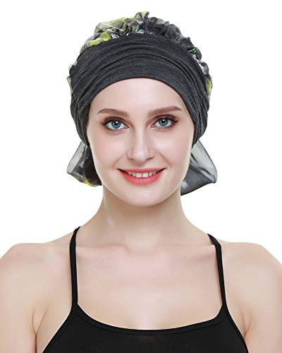 FocusCare Suave Bufanda Mujeres Cabeza de quimioterapia para cáncer hairwrap Funda Dormir Sombreros, turbantes