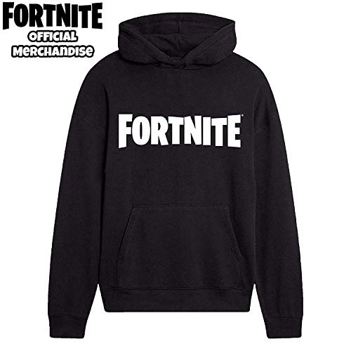 Fortnite, Sudaderas de Niño Ropa Videojuegos Niños (9-10 años) , Negro