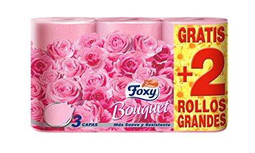 Foxy - Bouquet - Papel higiénico - 6 rollos