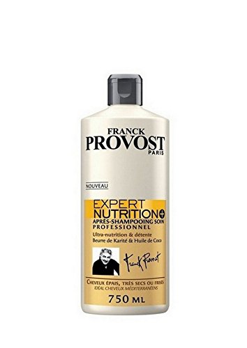 Franck Provost Expert Nutrition+ Women 750 ml Professional hair conditioner - Acondicionadores (Women, 750 ml, Professional hair conditioner, Damaged hair,Dry hair,Normal hair, Nutrition,Shine, Italy)