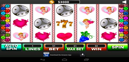 Free Angel Valentine's Day Slots Cupid Dreams World Valentine's Day Games Free Slot Machine Free HD for Kindle Multi Reel Real Mini Games Bonus Slots Wonderful Jackpot Bonuses Best Slots Game Saga