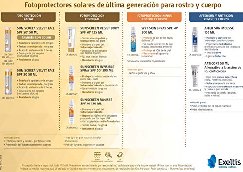 Frezyderm Sun Screen Velvet Crema protectora solar corporal SPF 50+ (textura aterciopelada, previene el fotoenvejecimiento), 125ml