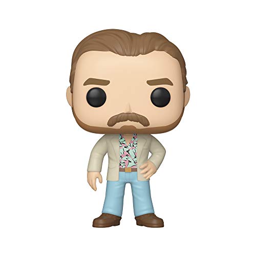 Funko- Pop Vinilo: Stranger Things: Hopper (Date Night) Figura Coleccionable, Multicolor, Talla única (38484)