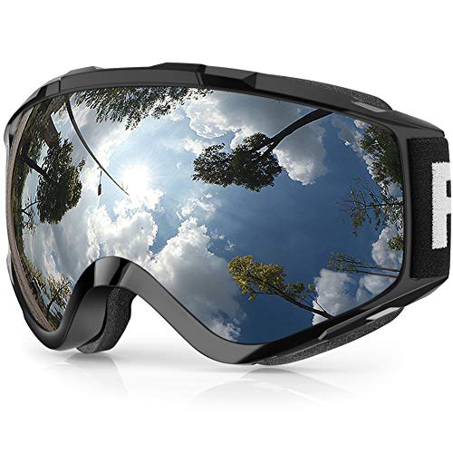 Gafas de Esquí,Findyway Máscara Gafas Esqui Snowboard Nieve Espejo para Hombre Mujer Adultos Juventud Jóvenes OTG Compatible con Casco,Anti Niebla 100% Protección UV Gafas de Ventisca