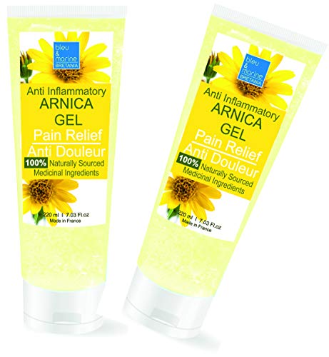 Gel de Árnica Montana 90% Acción Rápida Gel Deporte Gel Calmante Reparador Duo (2 x 200 ml)