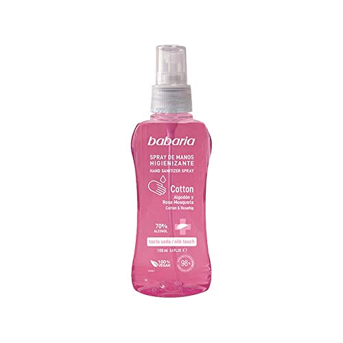 Gel De Manos Higienizante 70% Alcohol Cotton 100ml spray