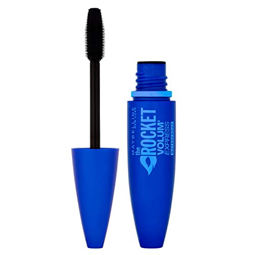 Gemey-Maybelline - Volum Express Rocket - Rímel de volumen resistente al agua, color negro intenso