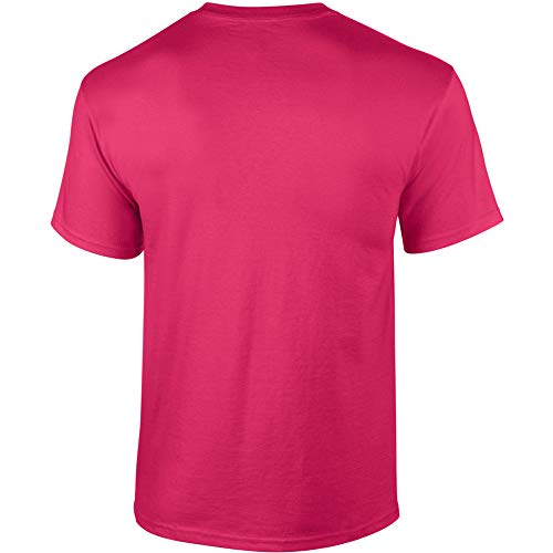 Gildan - Camiseta básica de manga corta de verano para hombre- 61 colores diferentes ? Número 1 en América (4XL/Gris Sport)