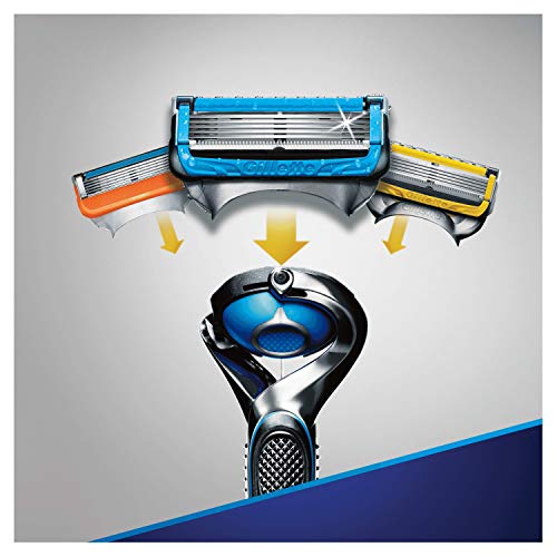 Gillette Fusion ProShield Chill Maquinilla para Hombre con tecnología Flexball