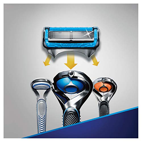 Gillette Fusion ProShield Chill Recambios - 4 Unidades