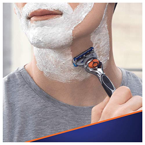 Gillette Fusion5 ProGlide Power Maquinilla De Afeitar, 4 Recambios, Tecnología FlexBall, Se Adapta A Los Contornos