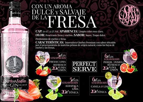 Gin Puerto de Indias Strawberry 70 cl