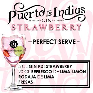 Gin Puerto de Indias Strawberry 70 cl