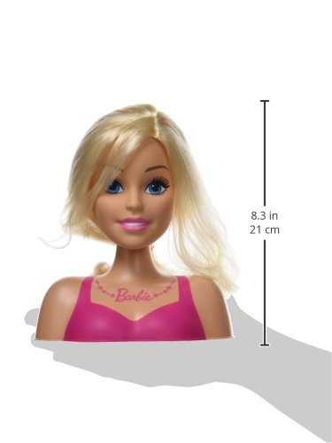 Giochi Preziosi- Barbie Busto Maquillaje-Peinados, Multicolor, Norme (BAR28000)