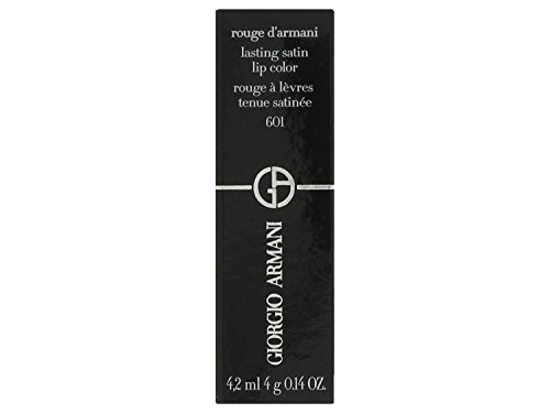 Giorgio Armani Armani Rouge D' Lasting Satin Lip Color Barra De Labios, Tono 601 Attitude - 4 Gr 1 Unidad 1700 g