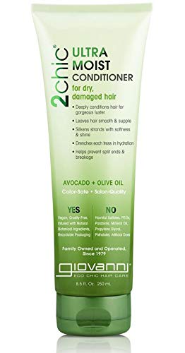 Giovanni 2chic Aguacate y Aceite de Oliva Ultra Húmedo Acondicionador 250 ml